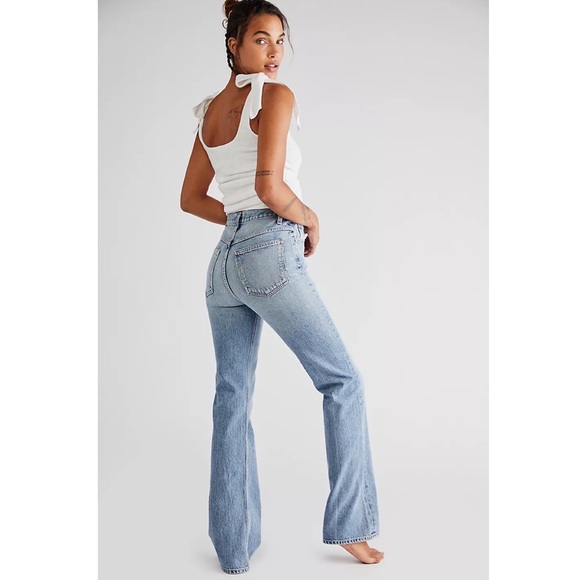 Agolde Vintage Hi Rise Flare Jeans - Picture 2 of 4